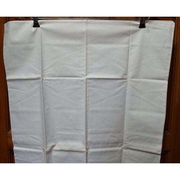 Vintage Lady Pepperell (2) White Lace Trimmed Pillow Cases 100% Cotton 42 x 38 - Picture 5 of 12